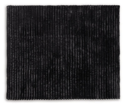 Alsonwell Black Throw (Online Special Price) - Ornate Home