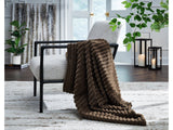 Alsonwell Brown Throw (Online Special Price) - Ornate Home