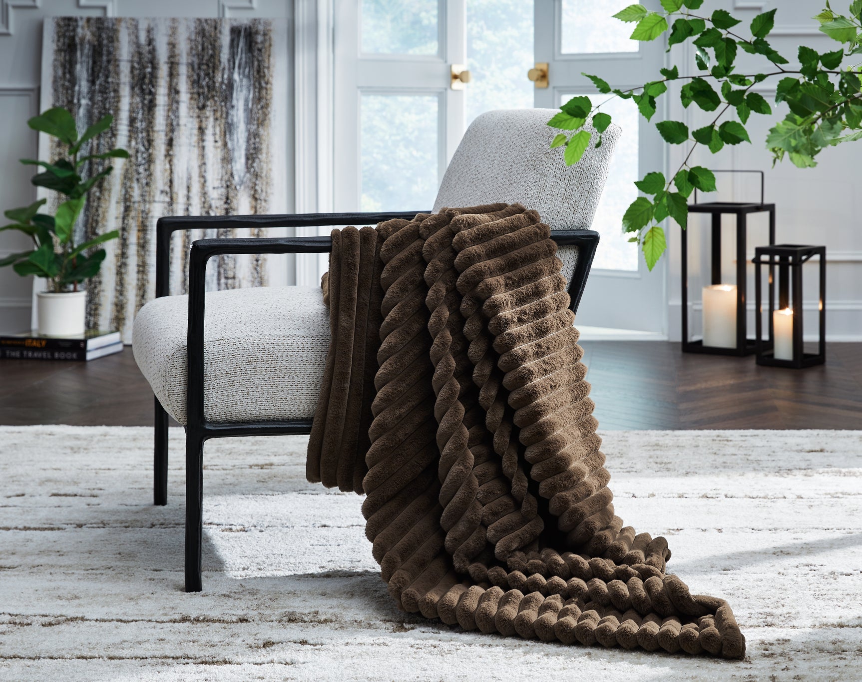 Alsonwell Brown Throw (Online Special Price) - Ornate Home