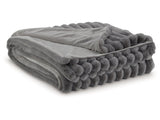 Alsonwell Gray Striped Throw (Online Special Price) - Ornate Home