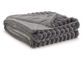 Alsonwell Gray Striped Throw (Online Special Price) - Ornate Home