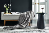 Alsonwell Gray Striped Throw (Online Special Price) - Ornate Home