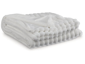 Alsonwell White Striped Throw (Online Special Price) - Ornate Home