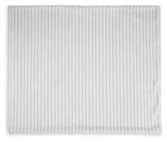 Alsonwell White Striped Throw - Ornate Home