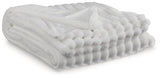 Alsonwell White Throw (Online Special Price) - Ornate Home