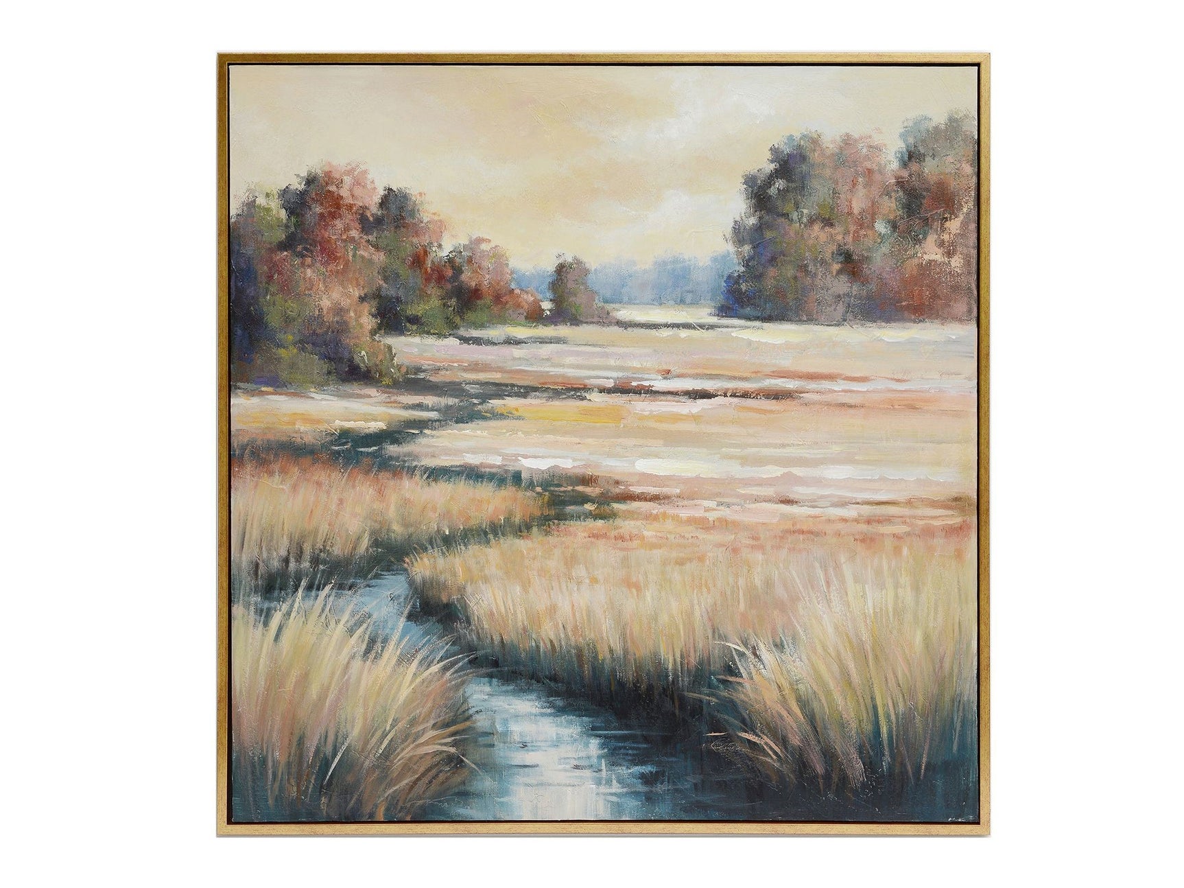 Alston 1 Green/Natural Canvas