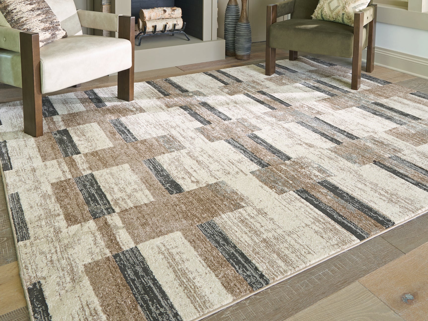 Alstone Multi Large Rug - Ornate Home