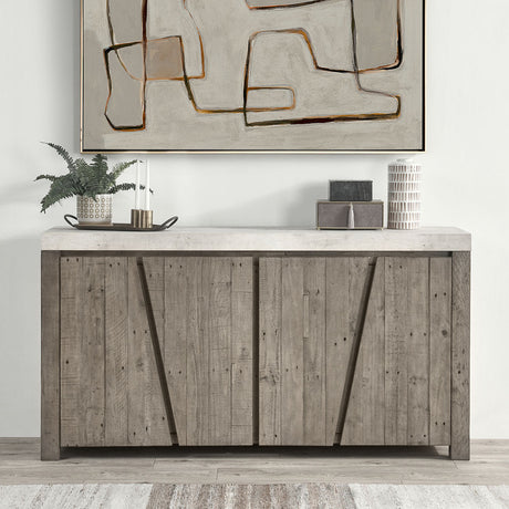 Alta Antique White Sideboard - Ornate Home