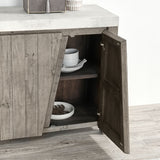 Alta Antique White Sideboard - Ornate Home