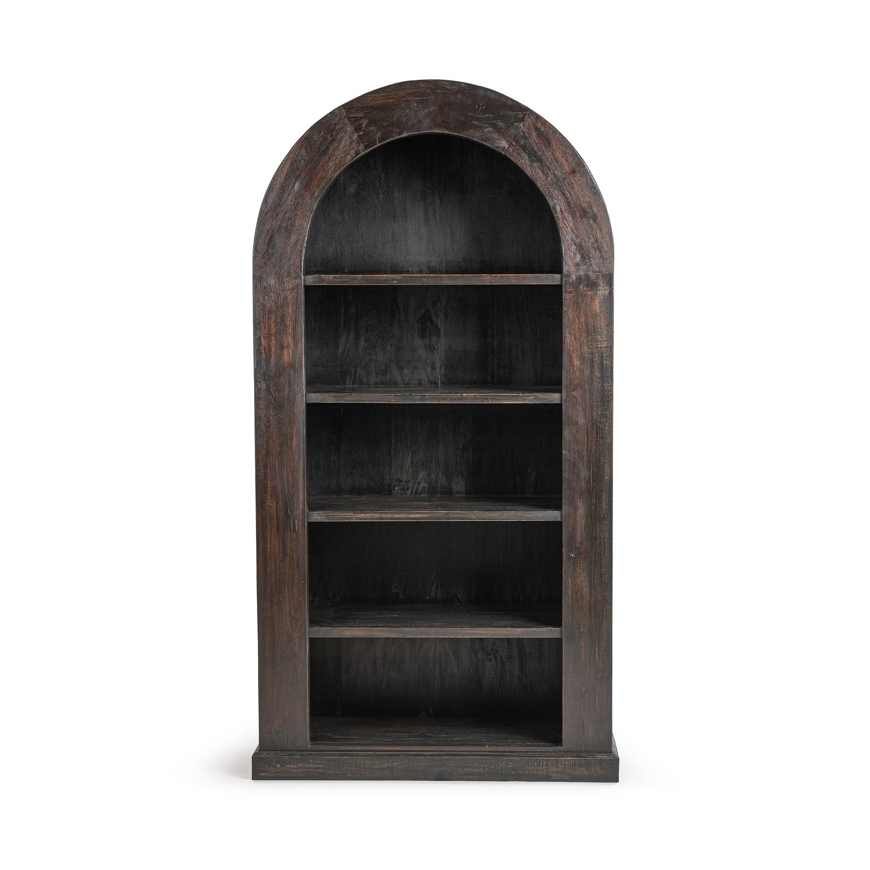 Alta Arch Charcoal Haze Bookcase - Ornate Home