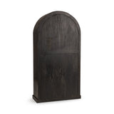 Alta Arch Charcoal Haze Bookcase - Ornate Home