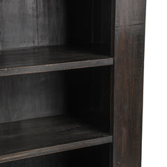Alta Arch Charcoal Haze Bookcase - Ornate Home