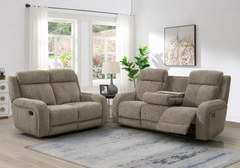 Alta Calico Reclining Loveseat - Ornate Home