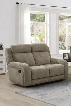 Alta Calico Reclining Loveseat - Ornate Home