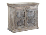 Alta Distressed Brown 2 Door Sideboard - Ornate Home