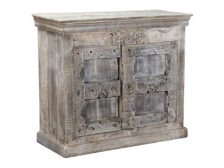 Alta Distressed Brown 2 Door Sideboard - Ornate Home