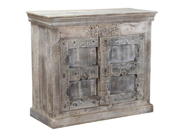 Alta Distressed Brown 2 Door Sideboard - Ornate Home