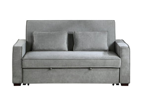 Alta Gray Studio Sofa with Pull-out Bed - Ornate Home