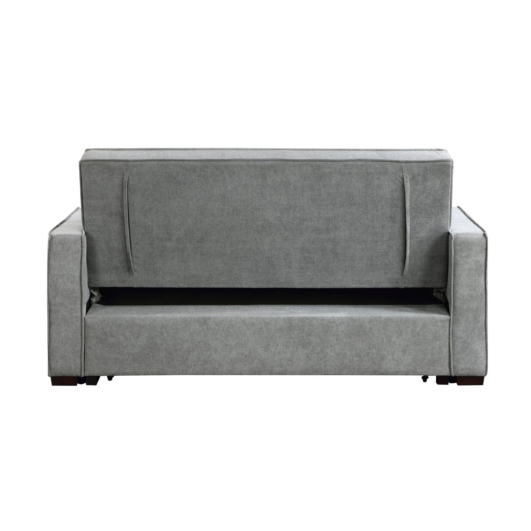Alta Gray Studio Sofa with Pull-out Bed - Ornate Home