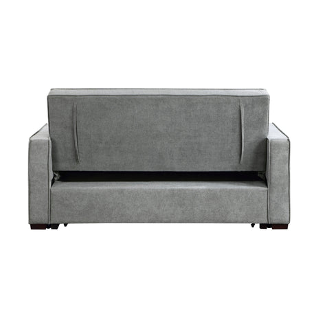 Alta Gray Studio Sofa with Pull-out Bed - Ornate Home