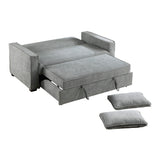 Alta Gray Studio Sofa with Pull-out Bed - Ornate Home