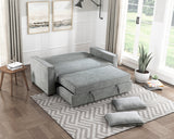 Alta Gray Studio Sofa with Pull-out Bed - Ornate Home