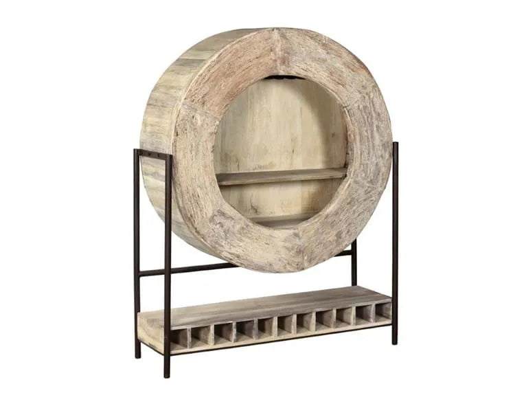 Alta Natural Bar Cabinet - Ornate Home