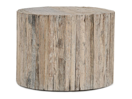 Alta Natural Wheel Round Coffee Table - Ornate Home