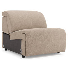 Alta Weathered Charcoal Armless Chair - Ornate Home