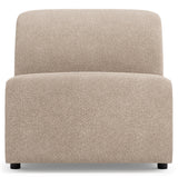Alta Weathered Charcoal Armless Chair - Ornate Home