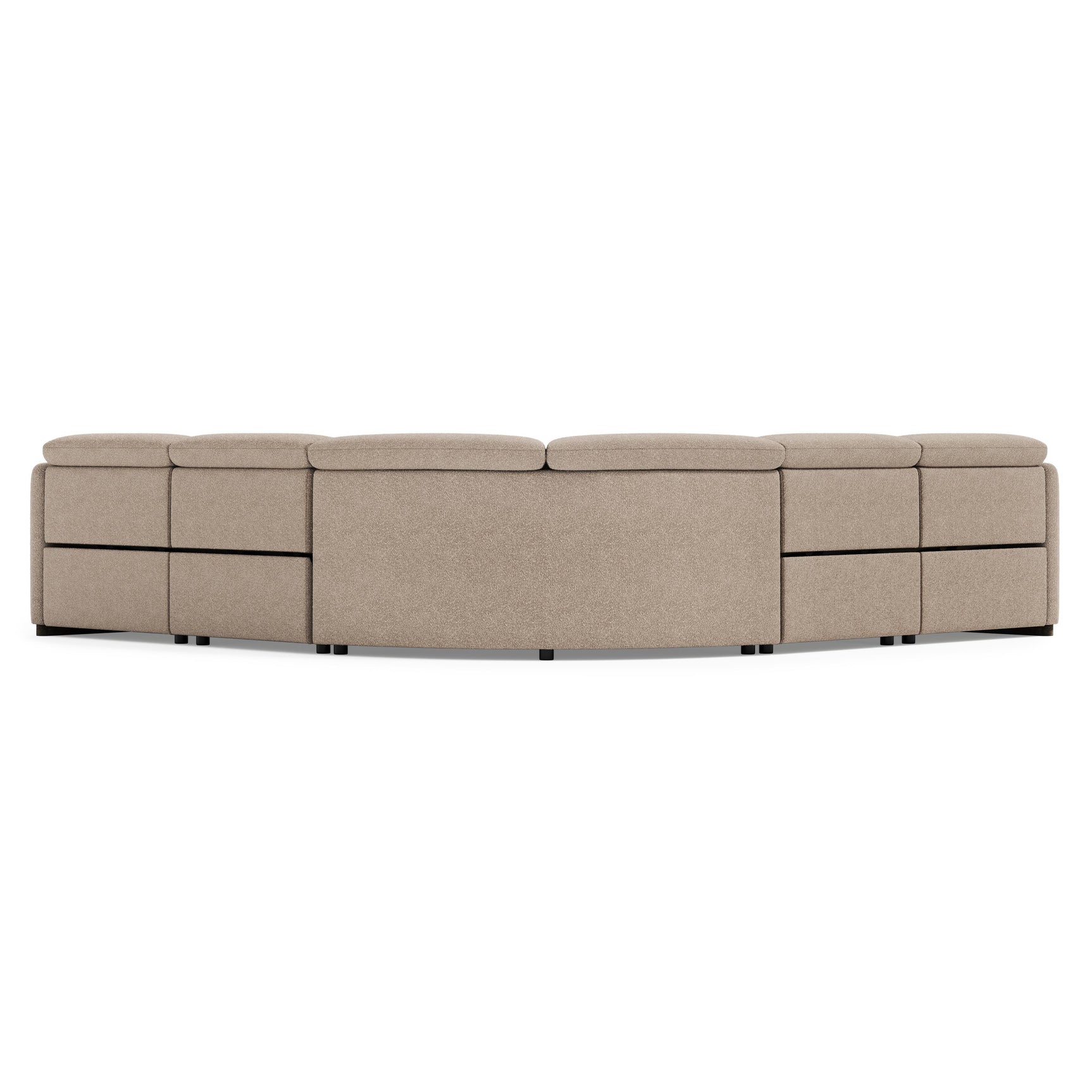 Alta Weathered Charcoal Power Motion Sectional - Ornate Home