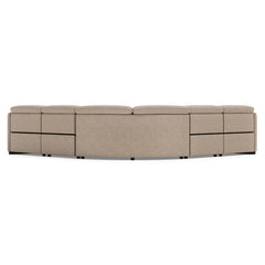 Alta Weathered Charcoal Power Motion Sectional - Ornate Home