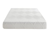 Altair White 10" California King Twin Gel-Infused Memory Foam Mattress - Ornate Home
