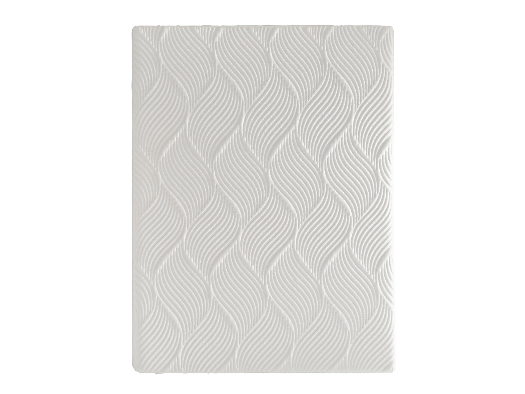 Altair White 10" California King Twin Gel-Infused Memory Foam Mattress - Ornate Home