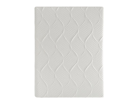 Altair White 10" California King Twin Gel-Infused Memory Foam Mattress - Ornate Home