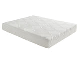 Altair White 10" Eastern King Gel-Infused Memory Foam Mattress - Ornate Home