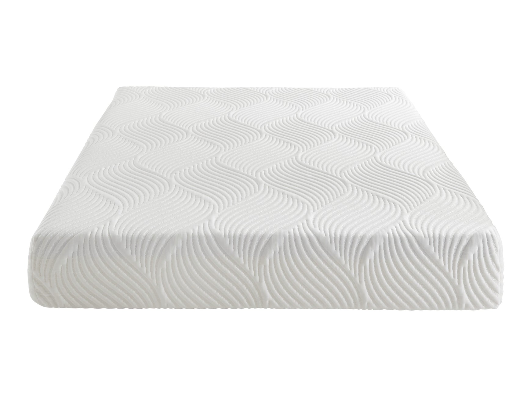 Altair White 10" Queen Gel-Infused Memory Foam Mattress - Ornate Home