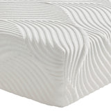 Altair White 10" Split Eastern King Gel-Infused Memory Foam Mattress - Ornate Home