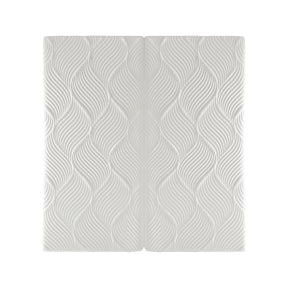 Altair White 10" Split Eastern King Gel-Infused Memory Foam Mattress - Ornate Home