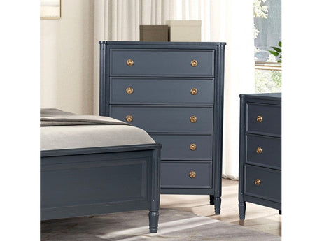 Altamira Malta Blue Chest - Ornate Home