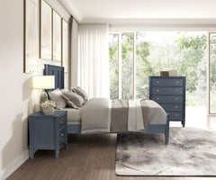 Altamira Malta Blue Nightstand - Ornate Home