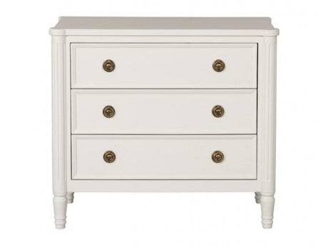 Altamira White Nightstand - Ornate Home
