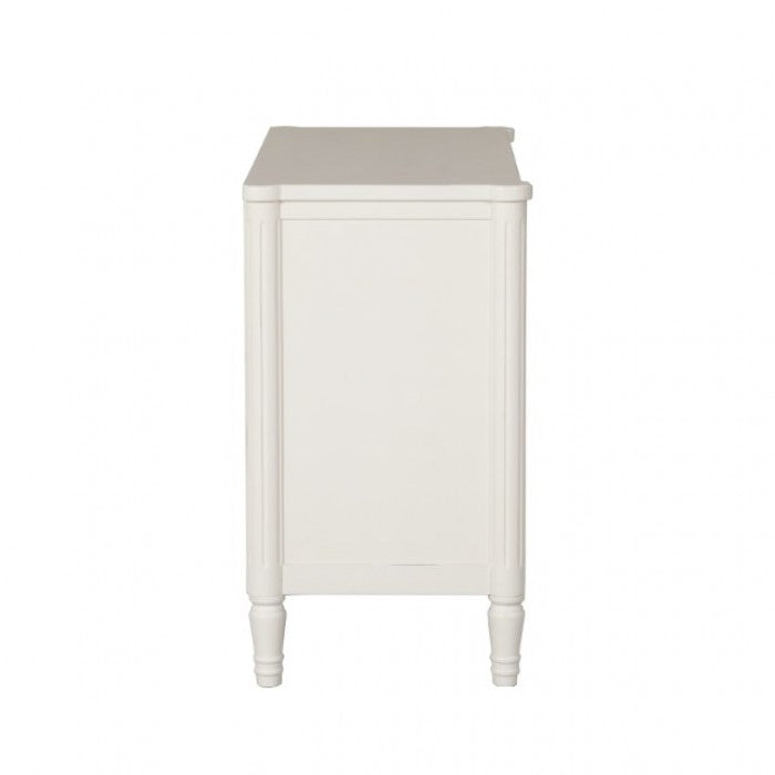 Altamira White Nightstand - Ornate Home