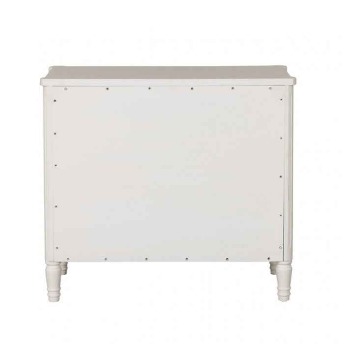 Altamira White Nightstand - Ornate Home