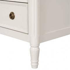 Altamira White Queen 4 Piece Bedroom Set - Ornate Home