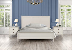 Altamira White Queen 5 Piece Bedroom Set w/2 Nightstands - Ornate Home