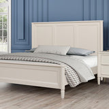 Altamira White Queen 5 Piece Bedroom Set w/Chest - Ornate Home