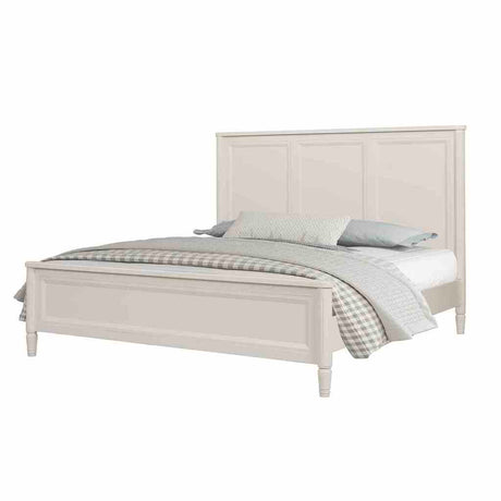Altamira White Queen Bed - Ornate Home