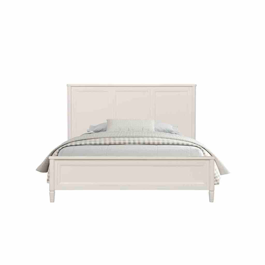 Altamira White Queen Bed - Ornate Home