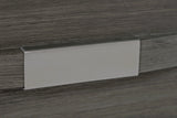 Altamonte Brushed Grey High/Low Sq. Counter Table - Ornate Home